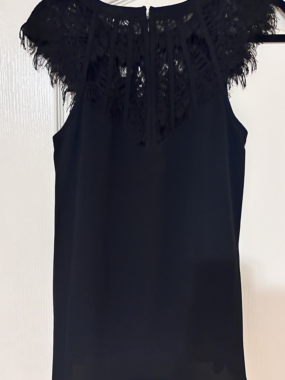 Brixon Ivy Black Lace Yoke Sleeveless Dress